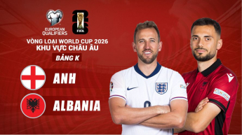 Anh vs Albania - Vòng loại FIFA World Cup 2026 - Khu vực châu Âu