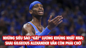 Những siêu sao “gặt” lương khủng nhất NBA: Shai Gilgeous Alexander vẫn còn phải chờ